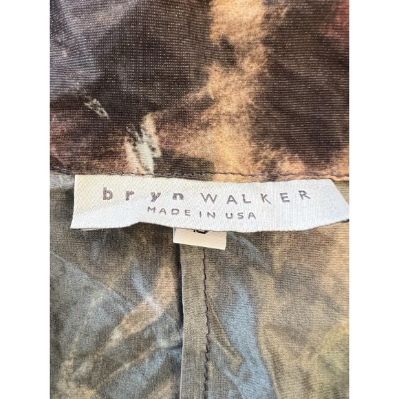 Bryn Walker Sheer Floral Jacket Small Open Front Lagenlook Artsy USA - Picture 3 of 10